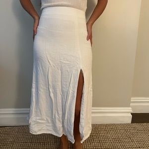 Linen skirt